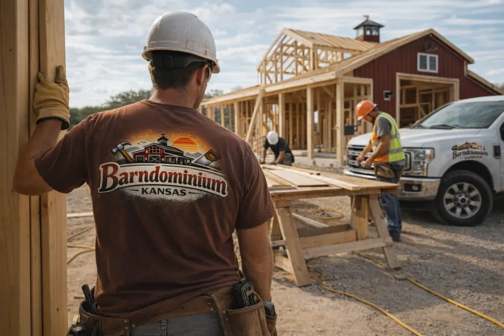 Barndominium Kansas - Behind the Scenes